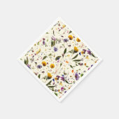 Wildflower Boho Baby shower Servet (Hoek)