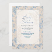 Wildflower Boho Baby shower Uitnodiging (Voorkant / Achterkant)