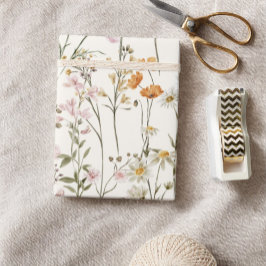 Wildflower Boho Bloom Garden Boho Cadeaupapier
