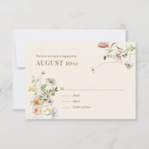 Wildflower Boho | Botanische respons Kaart