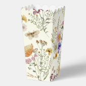 Wildflower Boho Butterfly Popcorn Bedankdoosjes (Achterkant)