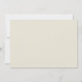 Wildflower Boho Fall Trouwfoto Bewaar de datum Save The Date (Achterkant)