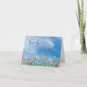 Wildflower Border and Butterfly Bedankt