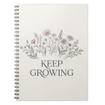 Wildflower Botanisch Notitieboek Blijf Groeien