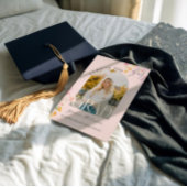 Wildflower & Bow Graduation Invitation