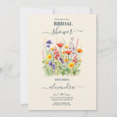 Wildflower bruiloft Boho Country Vrijgezellenfeest Kaart (Voorkant)