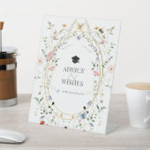 Wildflower Butterfly Afstuderen Advies en wensen Reclamebord Met Voetstuk (Insitu)