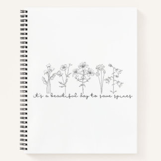 Wildflower Chiropractie, Chiropractor, Wervelkolom Notitieboek