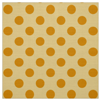 WILDFLOWER - Classic Gold Polka Dots op Mod Yellow Stof