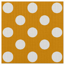 WILDFLOWER - Classic Polka Dots op Gouden Geel