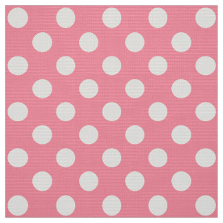 WILDFLOWER - Classic Polka Dots op Valentijn Roze Stof