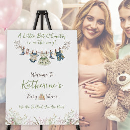 Wildflower Clothesline Baby shower Welkom