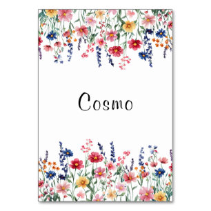 Wildflower Cosmo tafelnummer