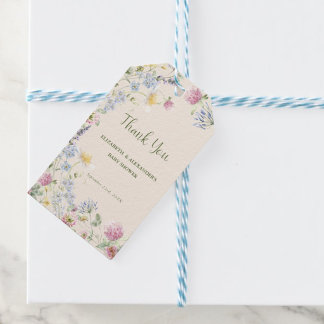 Wildflower Couples Baby Shower Thank You Cadeaulabel