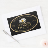 Wildflower Daisy Black Label Gold Border (Envelop)