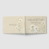 Wildflower Daisy Wedding Gastenboek (Volledig)