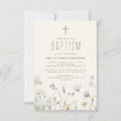 Wildflower dooptuin in Bloom Boho Kaart (Voorkant)