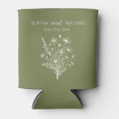 Wildflower Elegance-Wedding- Blikjeskoeler (Voorkant)