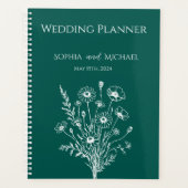 Wildflower Elegance-Wedding-Planner Planner (Voorkant)