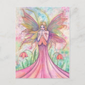 Wildflower Fairy Briefkaart (Voorkant)