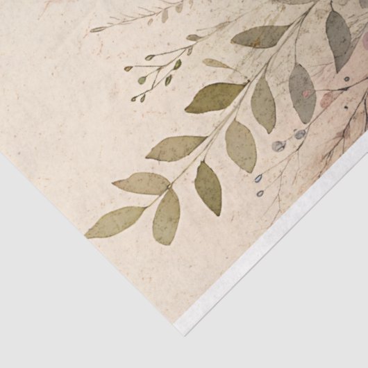 Wildflower Fairy Decoupage Tissuepapier (Detail)