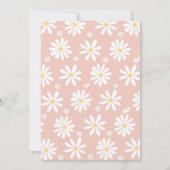 Wildflower Fairy First 1st Birthday Invitation (Dos)