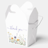 Wildflower Field Wedding Bedankdoosjes (Geopend)
