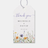 Wildflower Field Wedding Cadeaulabel (Voorkant)