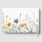 Wildflower Field Wedding Gastenboek (Achterkant)