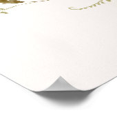 Wildflower Fields Boho Vrijgezellenfeest Welkomstb Poster (Hoek)