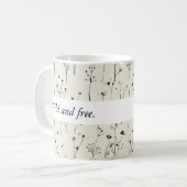 Wildflower Floral Coffee Mok Gift (Voorkant links)