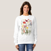 Wildflower Floral Graphic Trui (Voorkant volledig)
