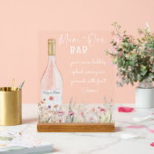 Wildflower Floral Mom-Osa Sign (Mariage)