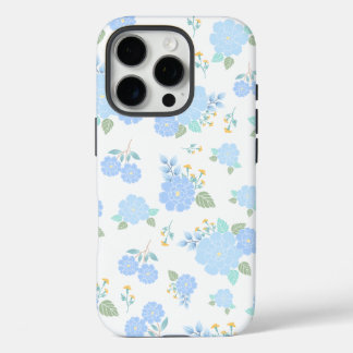 Wildflower Forget Me Not Floral iPhone hoesje