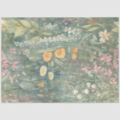  Wildflower Garden Botanische Decoupage Tissuepapier (Voorkant)