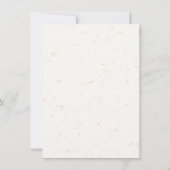 Wildflower Garden bruiloft uitnodiging (Achterkant)