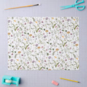 Wildflower Garden Pattern Tissuepapier (Craft)
