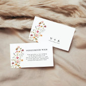 Wildflower Honeymoon Wish Enclosure Kaart
