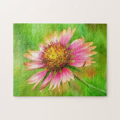 Wildflower Indian Deken Vuurwiel Bloem Puzzel (Horizontaal)