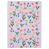 Wildflower Lavender - Gepersonaliseerd klembord (Achterkant)