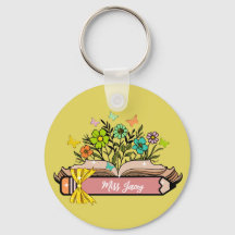 Wildflower Leraar Naam, Gepersonaliseerde Leraar, 