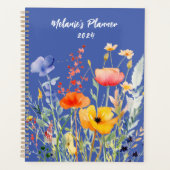 Wildflower Maandelijkse Planner gepersonaliseerd (Voorkant)