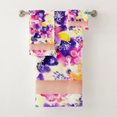 Wildflower Meadow Shabby Flowers Bad Handdoek (Insitu)