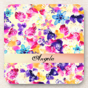 Wildflower Meadow Shabby Flowers Bier Onderzetter