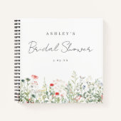 Wildflower Meadow Vrijgezellenfeest gastenboek Notitieboek (Voorkant)