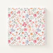 Wildflower Monogram Notebook Journal Notitieboek (Achterkant)