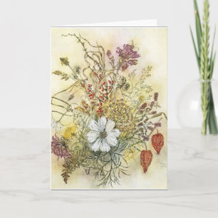  Wildflower Note Kaart