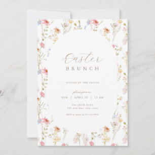 Wildflower Pasen Brunch & Egg Hunt uitnodiging
