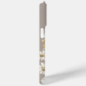 Wildflower patroon op beige Case-Mate iPhone case (Achterkant / Rechts)