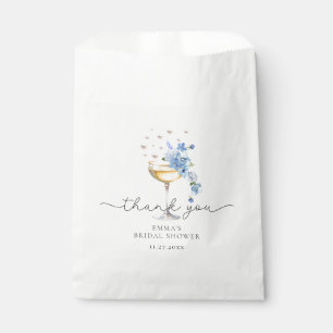 Wildflower Pearls Prosecco Vrijgezellenfeest Dank Bedankzakje